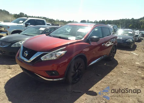 2017 Nissan Murano Platinum from USA, damaged, VIN 5N1AZ2MH5HN147883
